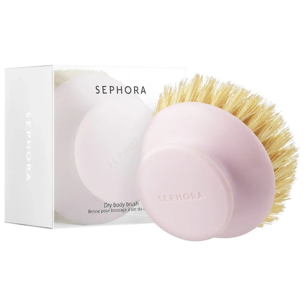 Sephora Exfoliating Dry Body Brush with Plant-Based Fibers NIP